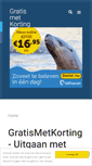 Mobile Screenshot of gratismetkorting.nl